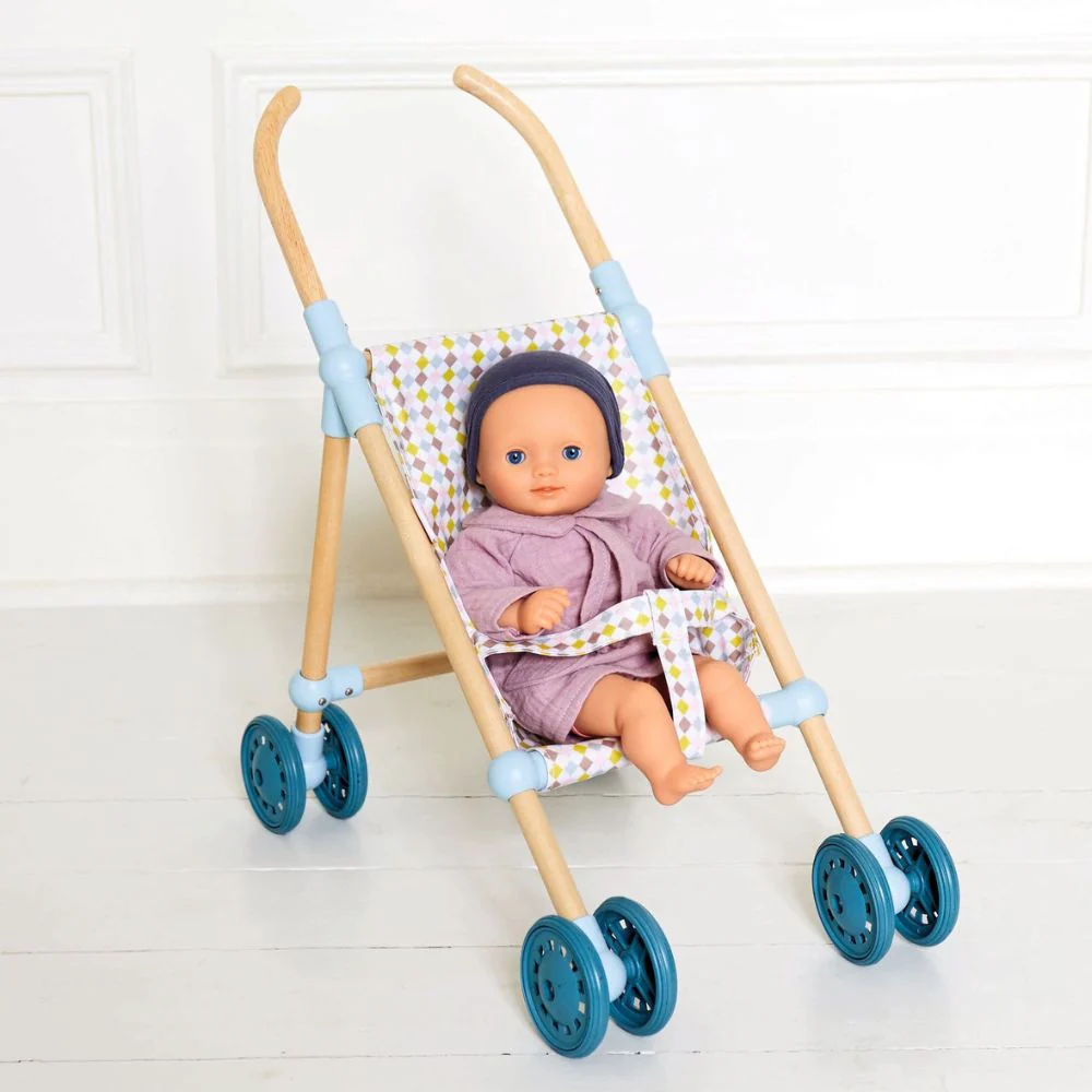 Djeco Pomea - Dahlia Purple Doll - suitable from 18 mths - Image 3