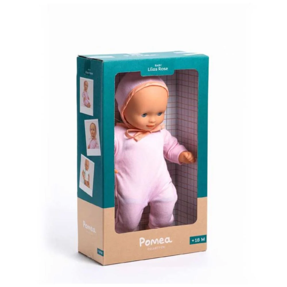 Djeco Pomea - Lilas Rose Baby Doll  - suitable from 18 mths - Image 4