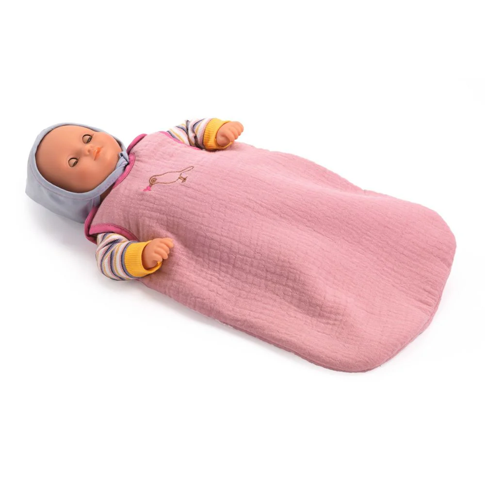 Djeco Pomea - Pink Sleeping Bag - Image 2