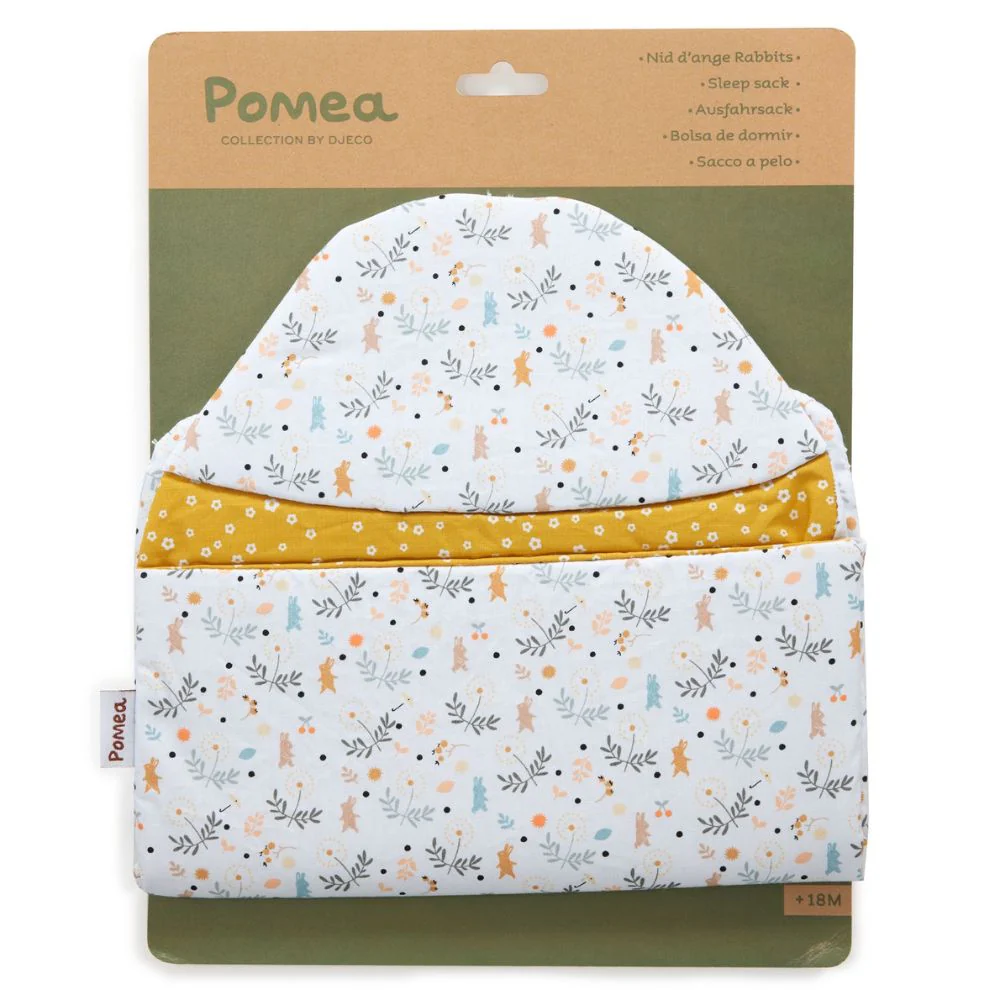 Djeco Pomea Sleeptime Sack, Rabbits - Image 3