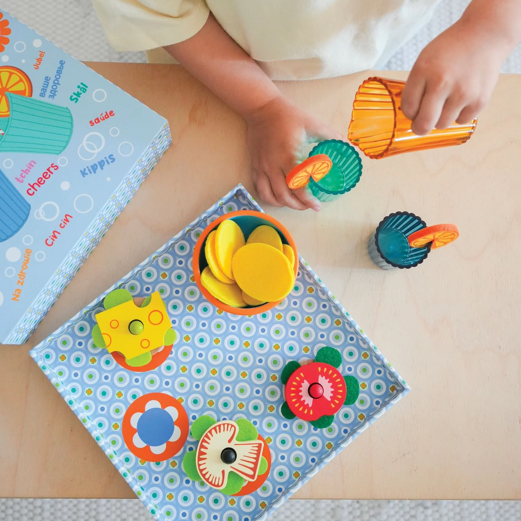 Djeco Pretend Play Foods - Aperitif Mia & Leo - Image 3