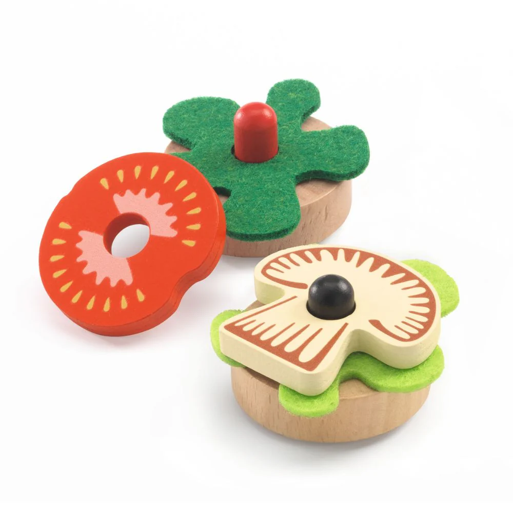 Djeco Pretend Play Foods - Aperitif Mia & Leo - Image 4