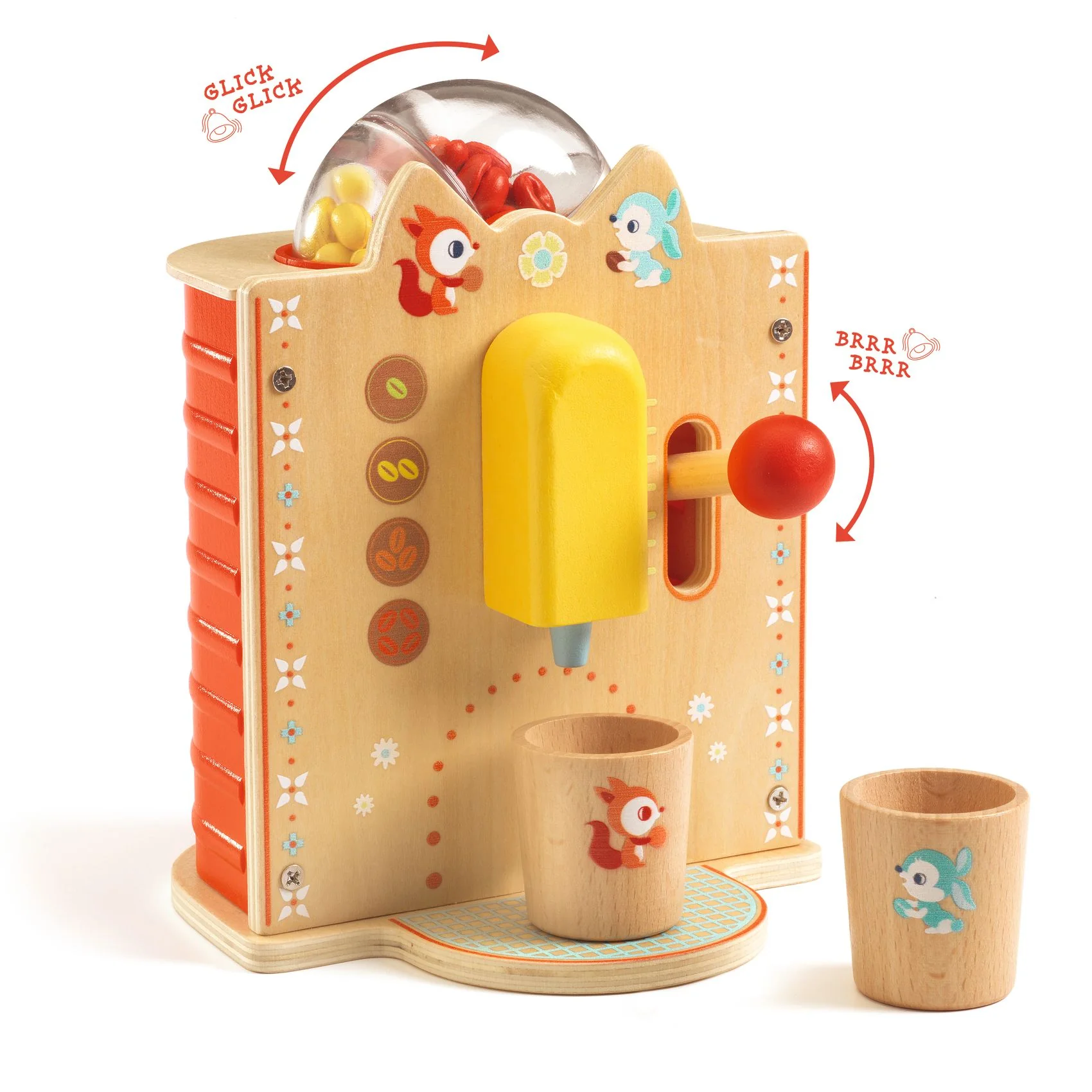 Wooden Espresso Machine - Role Play Toys - Image 5