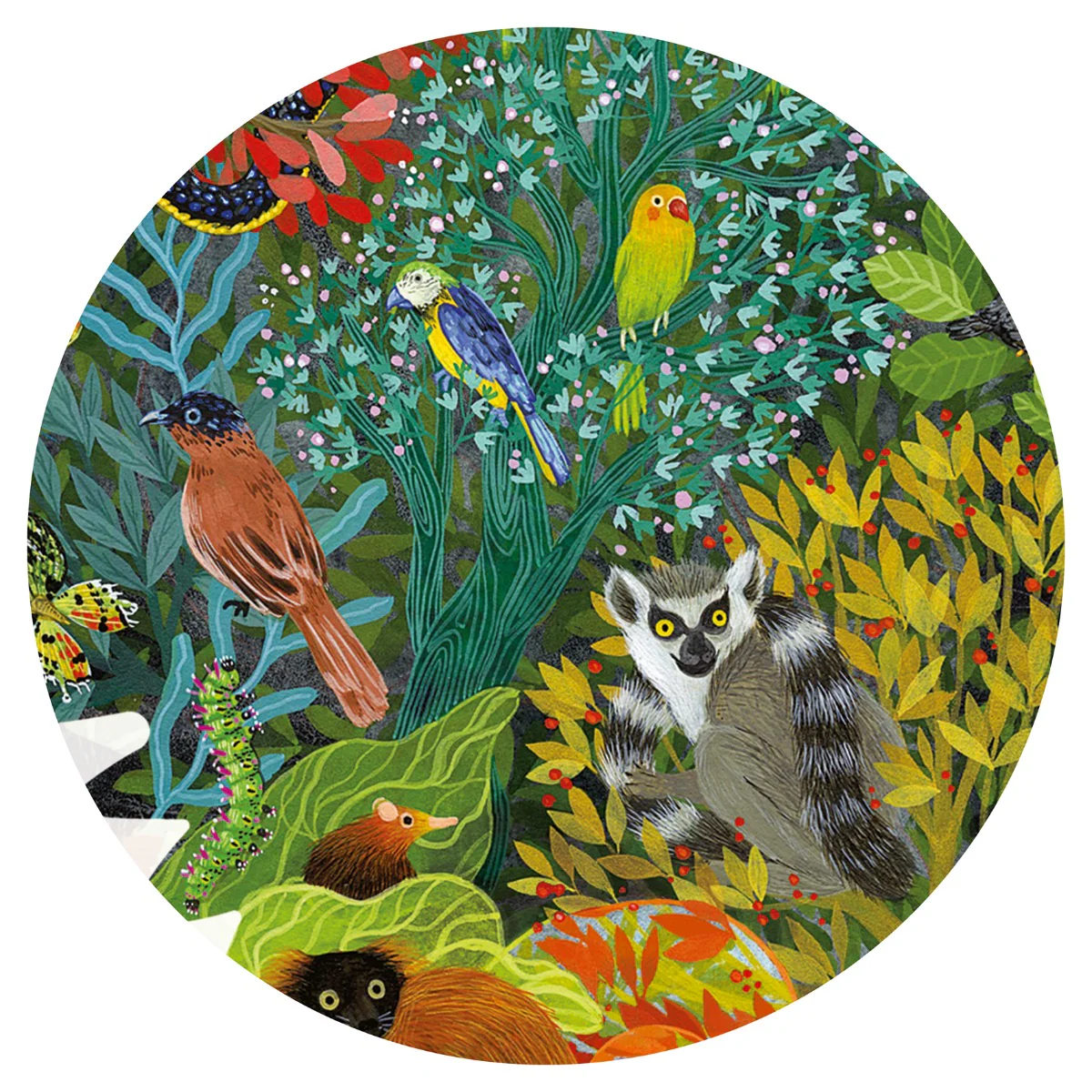 Djeco Puzz'Art Chameleon - 150 Piece Jigsaw Puzzle - Image 3