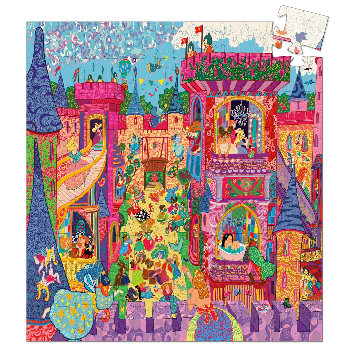 Djeco Puzzle Fairy Castle - Image 3