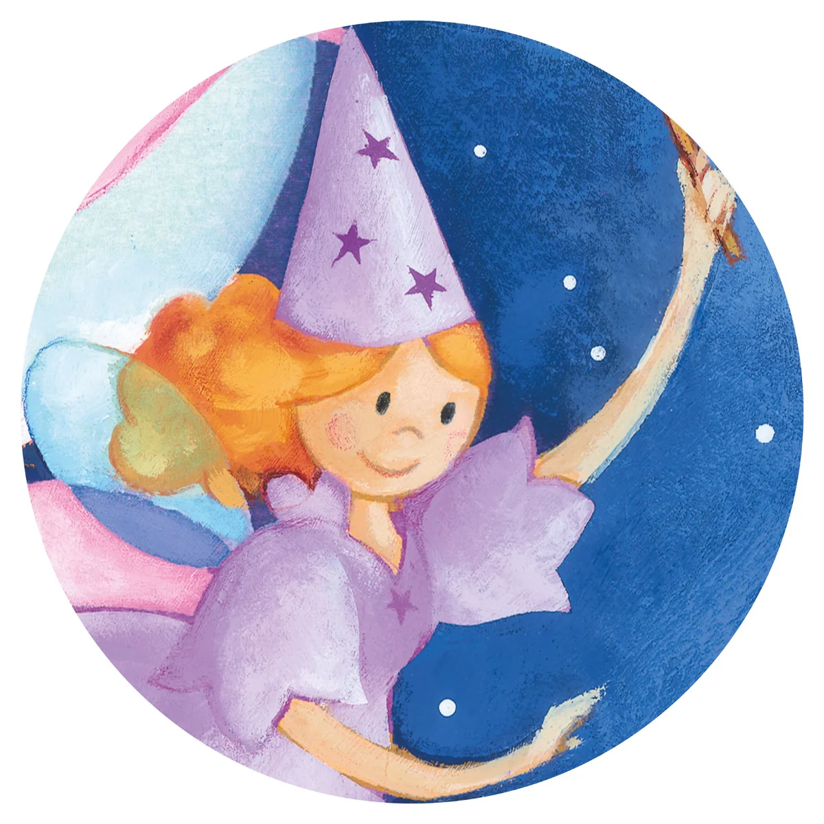 Djeco Silhouette Puzzle Fairy & Unicorn - Image 4