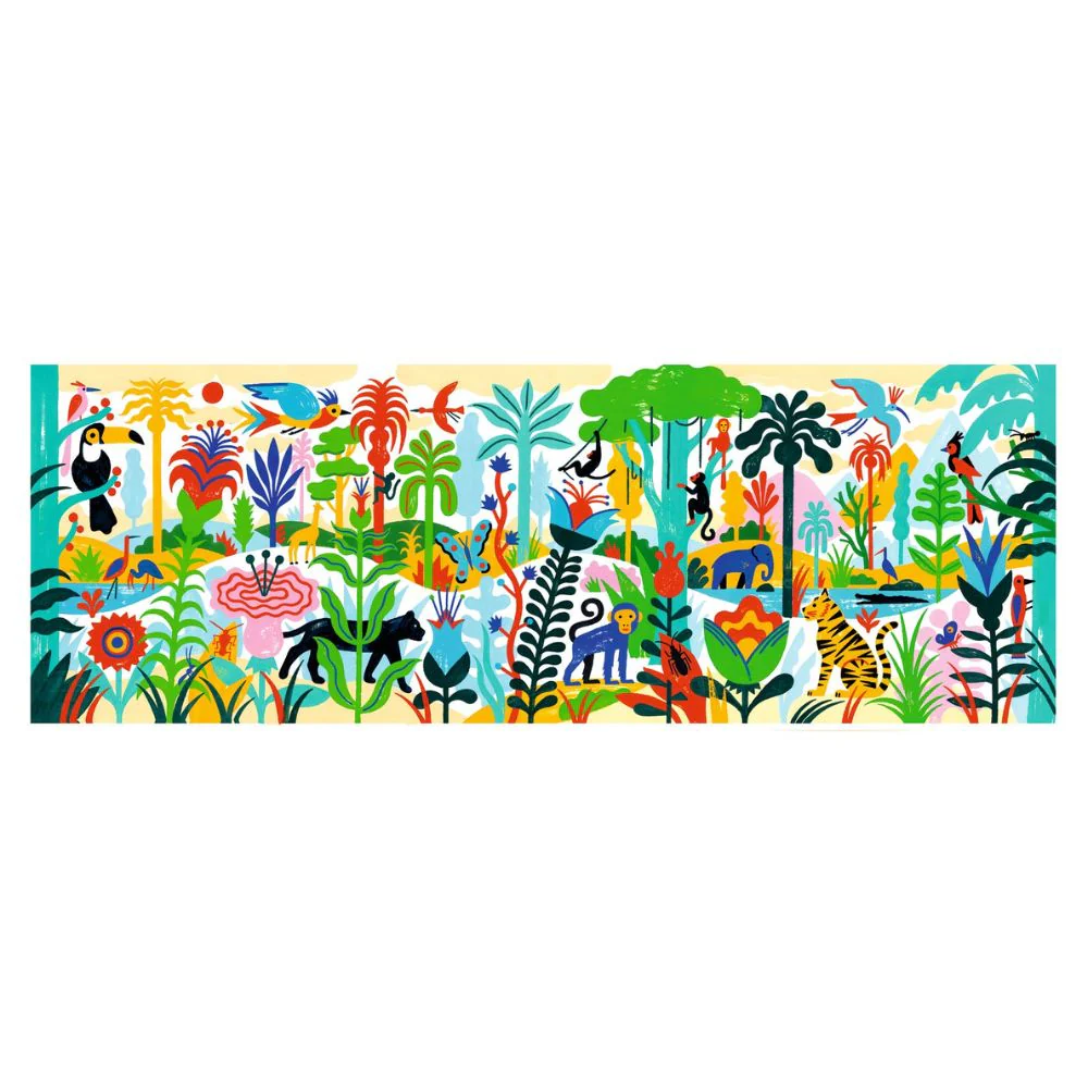 Djeco Gallery Puzzles - Jungle (100 pieces) - Image 3