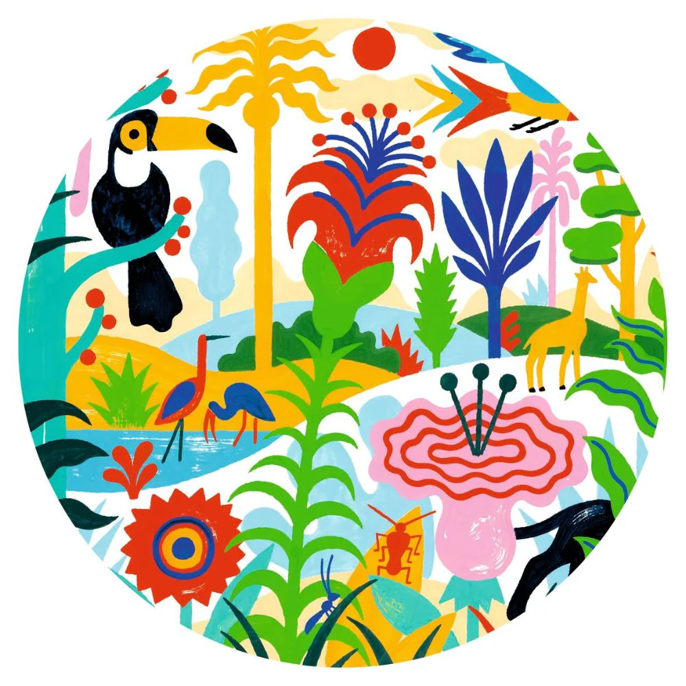 Djeco Gallery Puzzles - Jungle (100 pieces) - Image 4