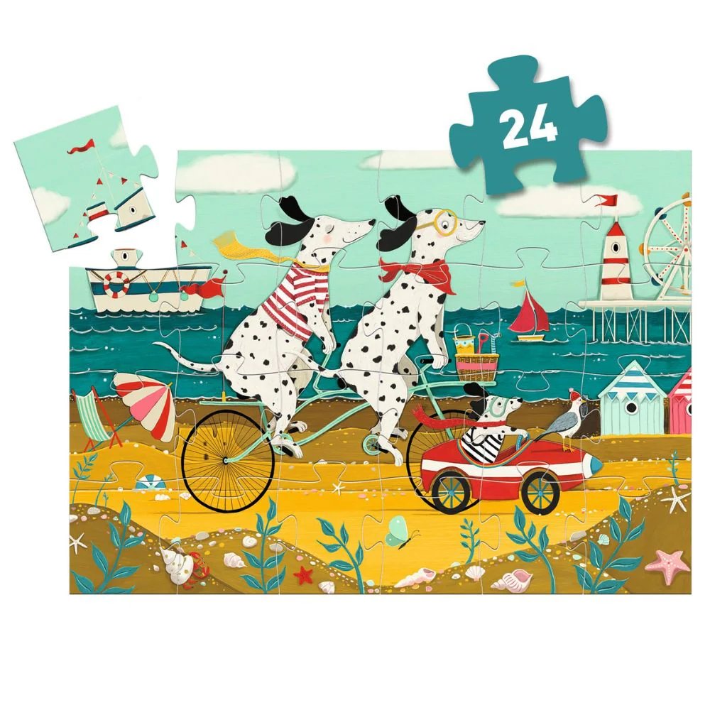 Djeco Puzzles Ollie The Dalmatian 24 pieces - Gifts For 3 Year Olds - Image 2