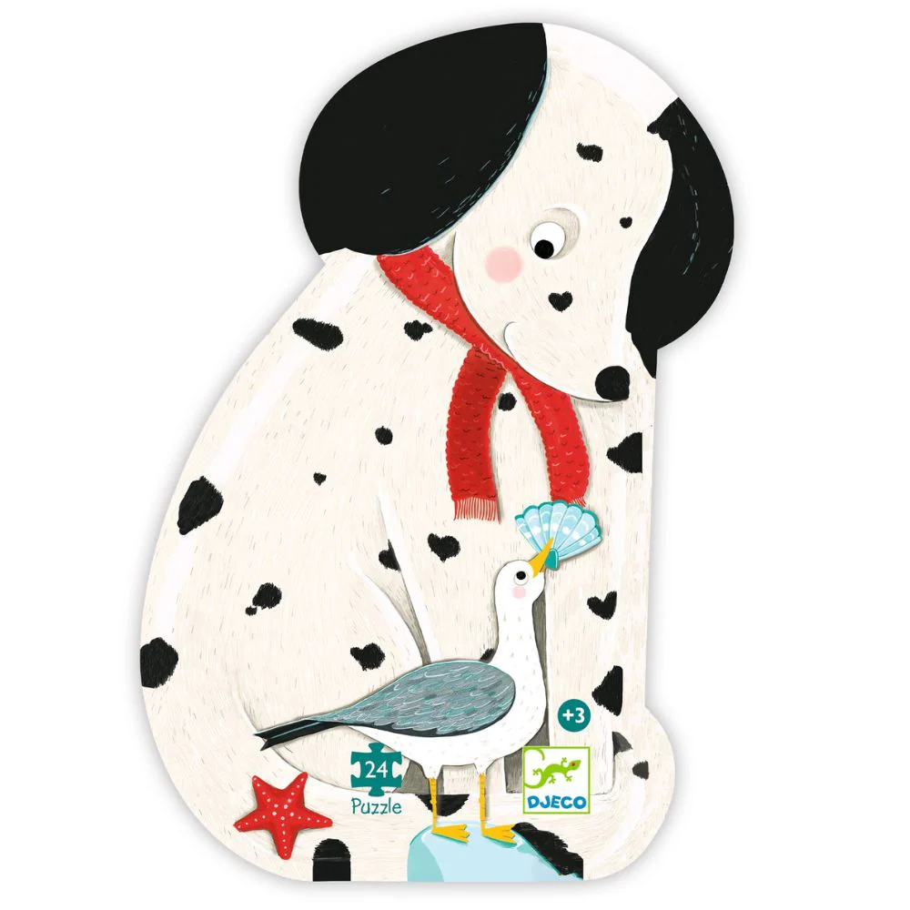 Djeco Puzzles Ollie The Dalmatian 24 pieces - Gifts For 3 Year Olds - Image 4