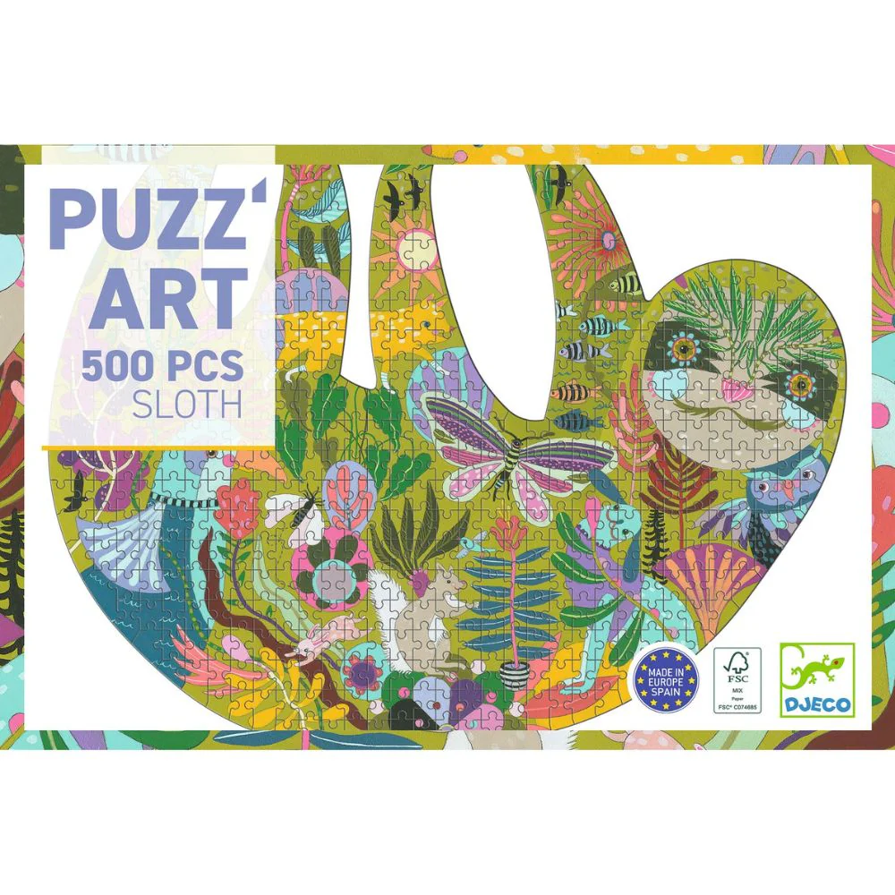 Djeco Puzzles - Puzz'Art Sloth - 500 pcs - Image 5