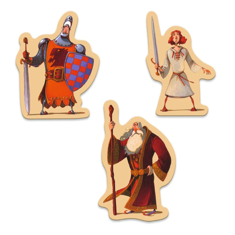Djeco Puzzles - The King Arthur Story Puzzle - Gifts for 5 Year Old Boy - Image 3