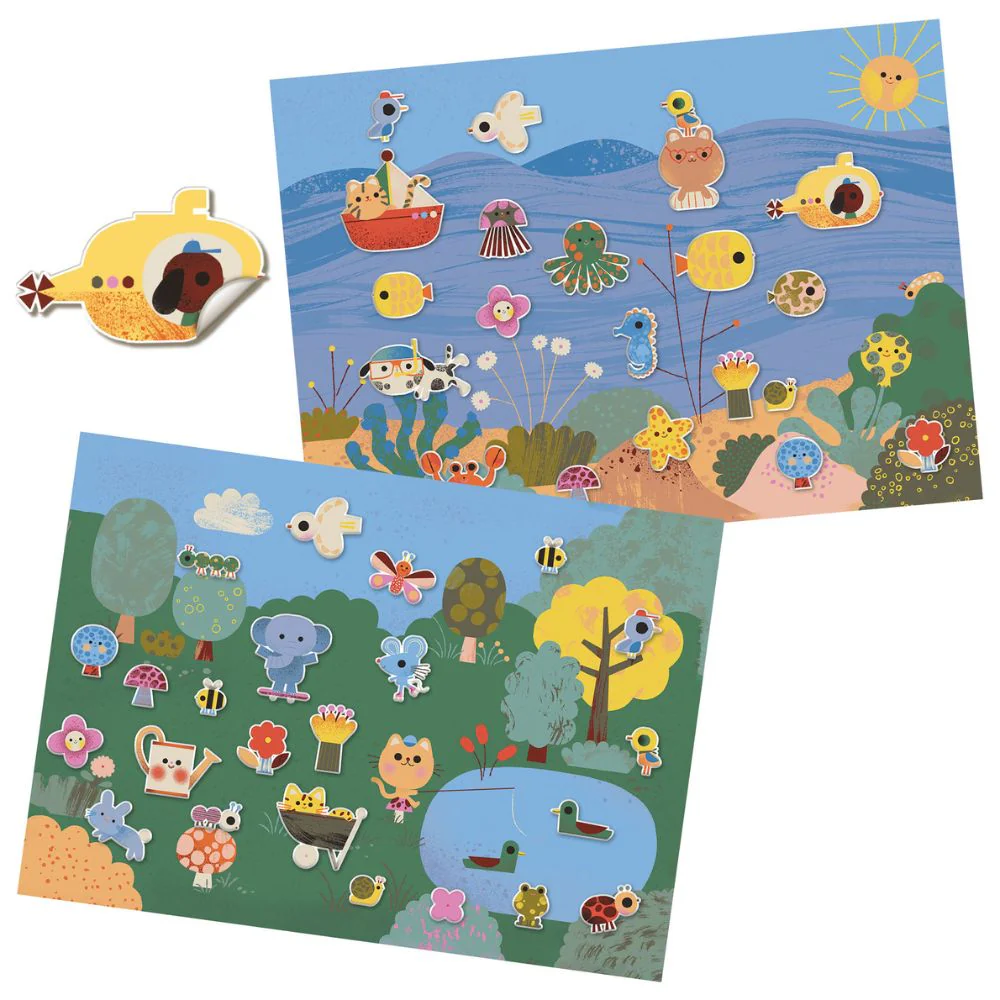 Reusable Sticker Scenes To Make - Summertime - Image 2