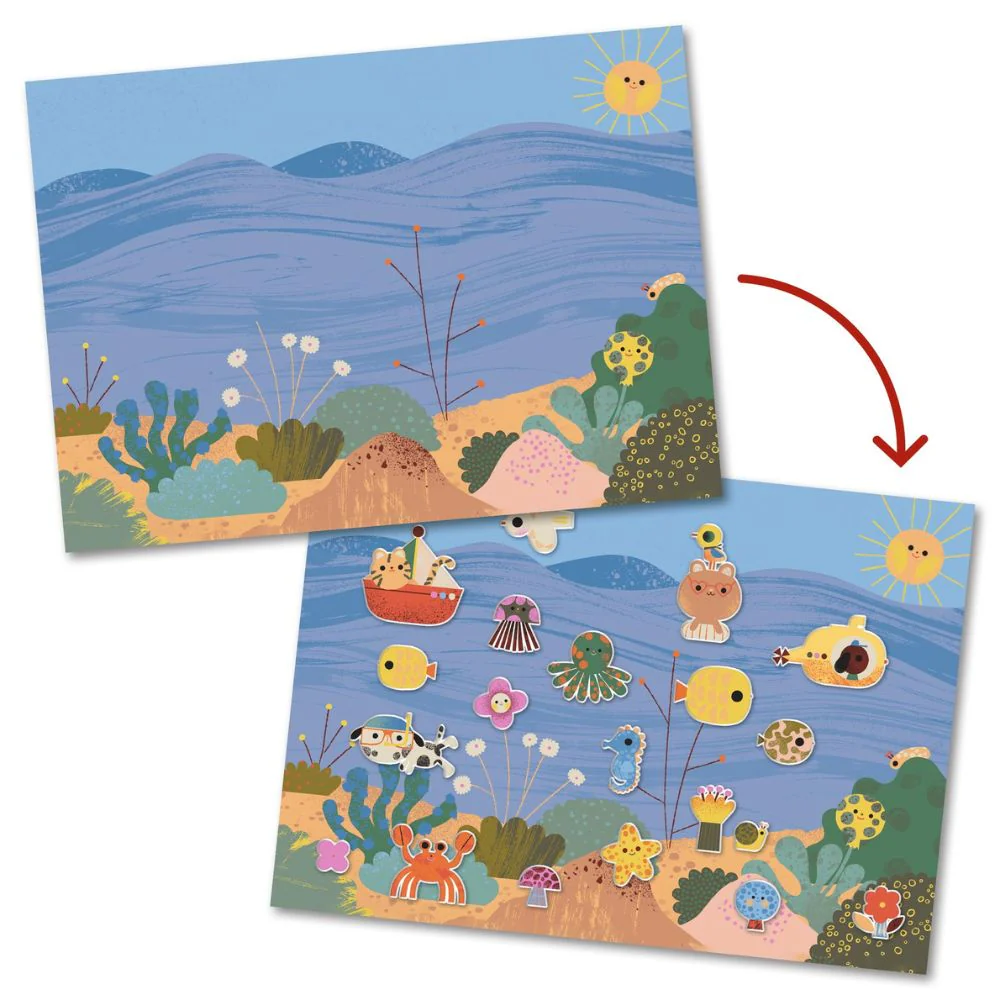 Reusable Sticker Scenes To Make - Summertime - Image 3