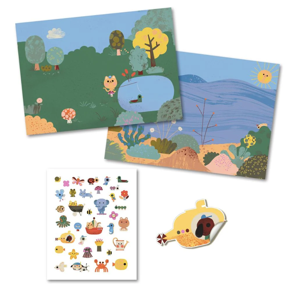 Reusable Sticker Scenes To Make - Summertime - Image 4