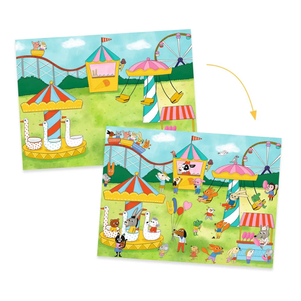 Djeco Rub on Transfers - Party Time - Image 4