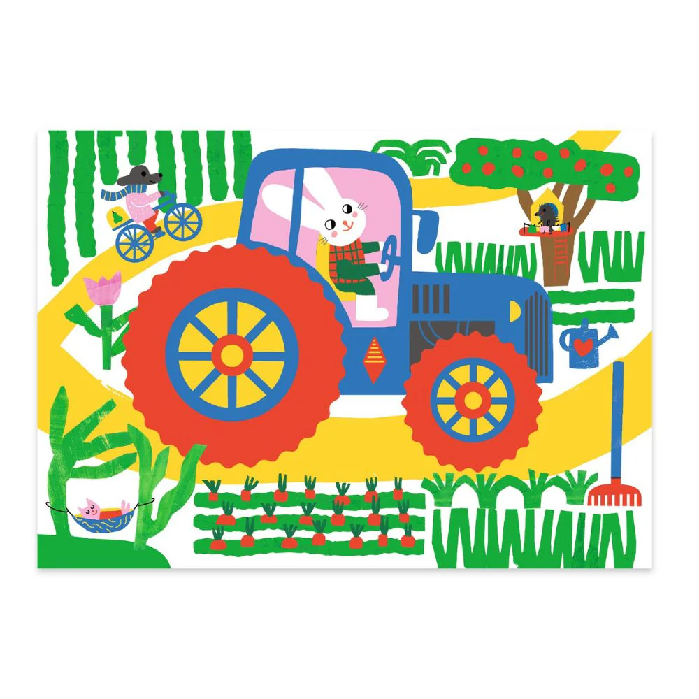 Djeco Scratch Boards for Toddlers - Learning About Vehicles 18mths + - Image 3