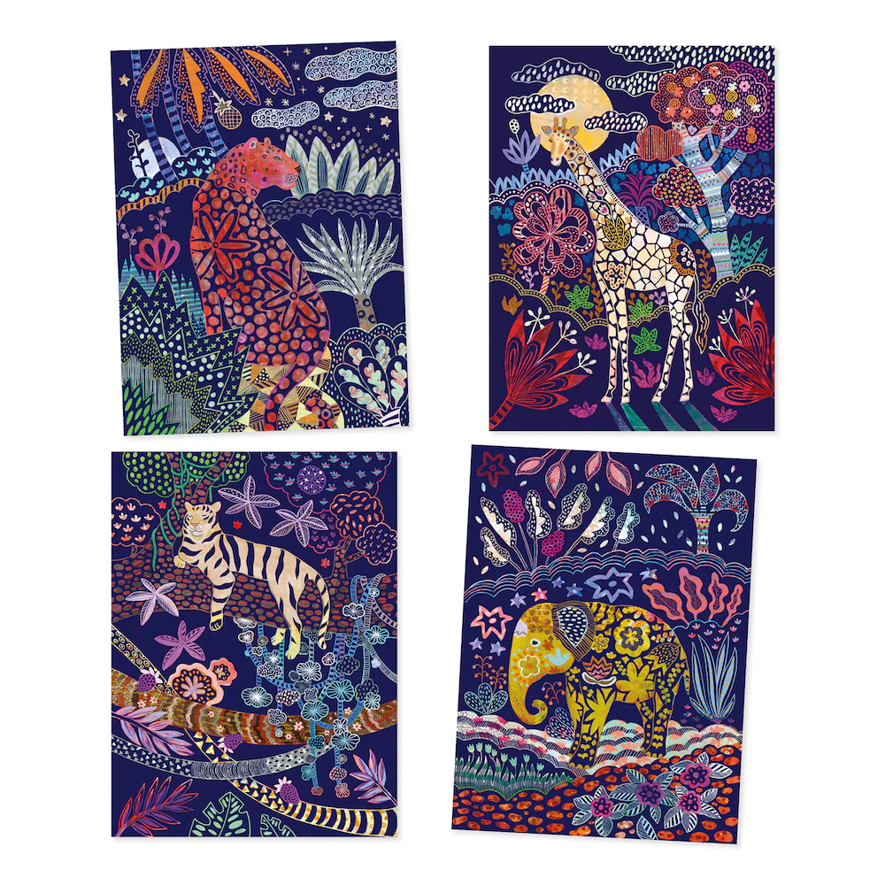 Djeco Scratch Boards - Lush Nature - Image 3