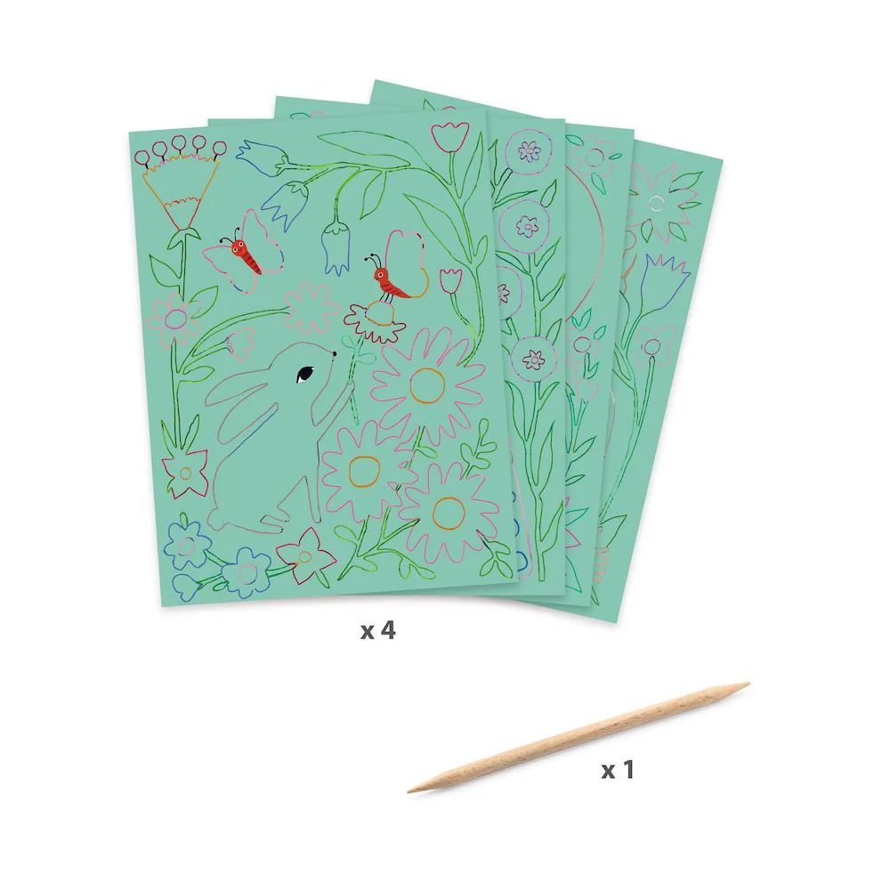 Djeco Scratch Cards - Encounters - Image 3