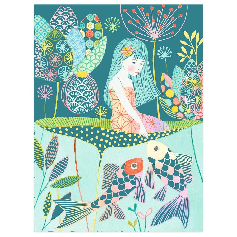 Djeco Scratch Cards - The Pond - Image 2