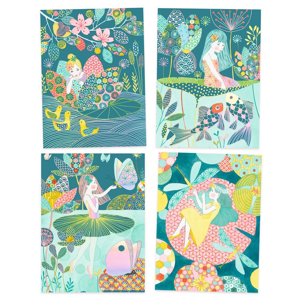 Djeco Scratch Cards - The Pond - Image 5