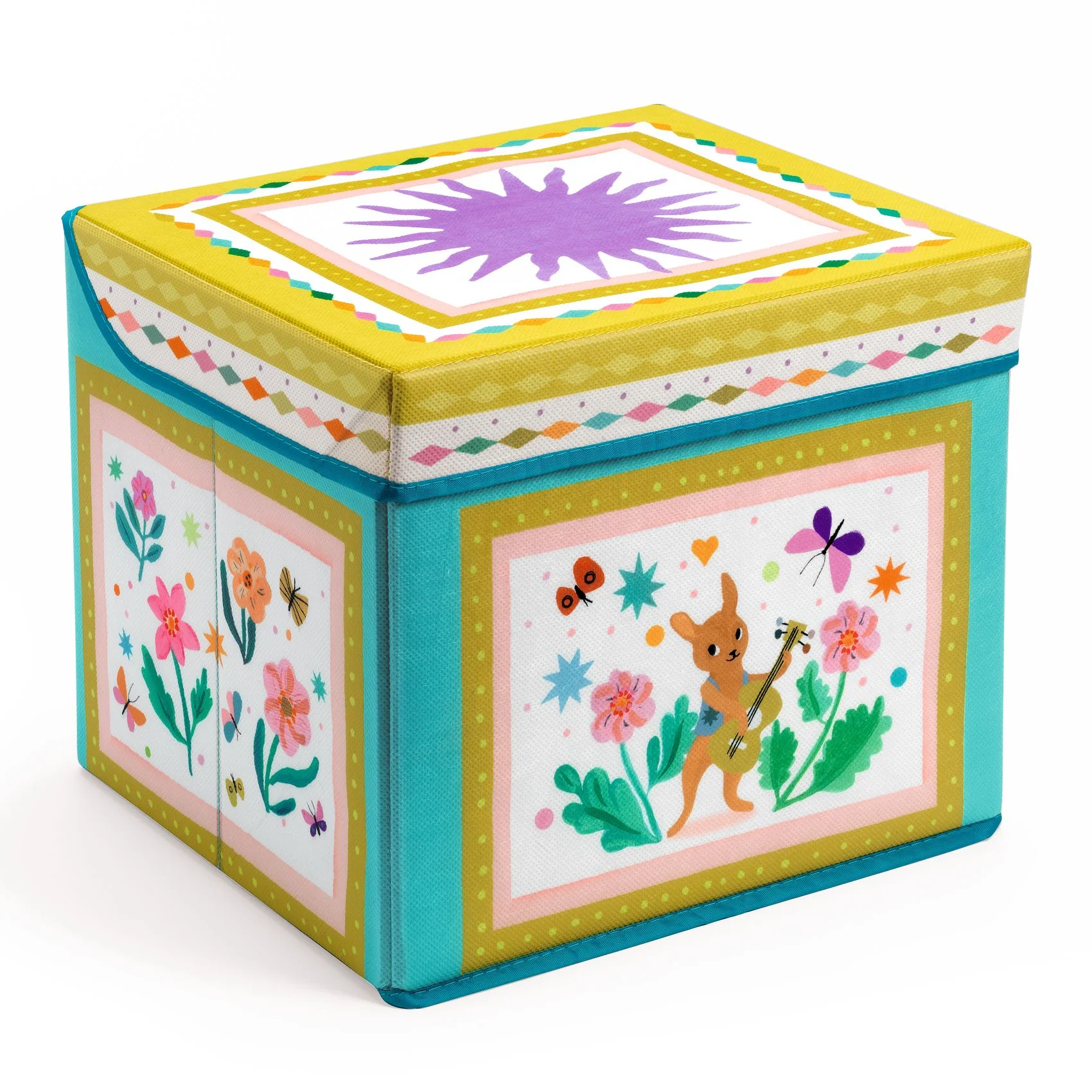 Djeco Seat Toy Box - Caravan - Image 2