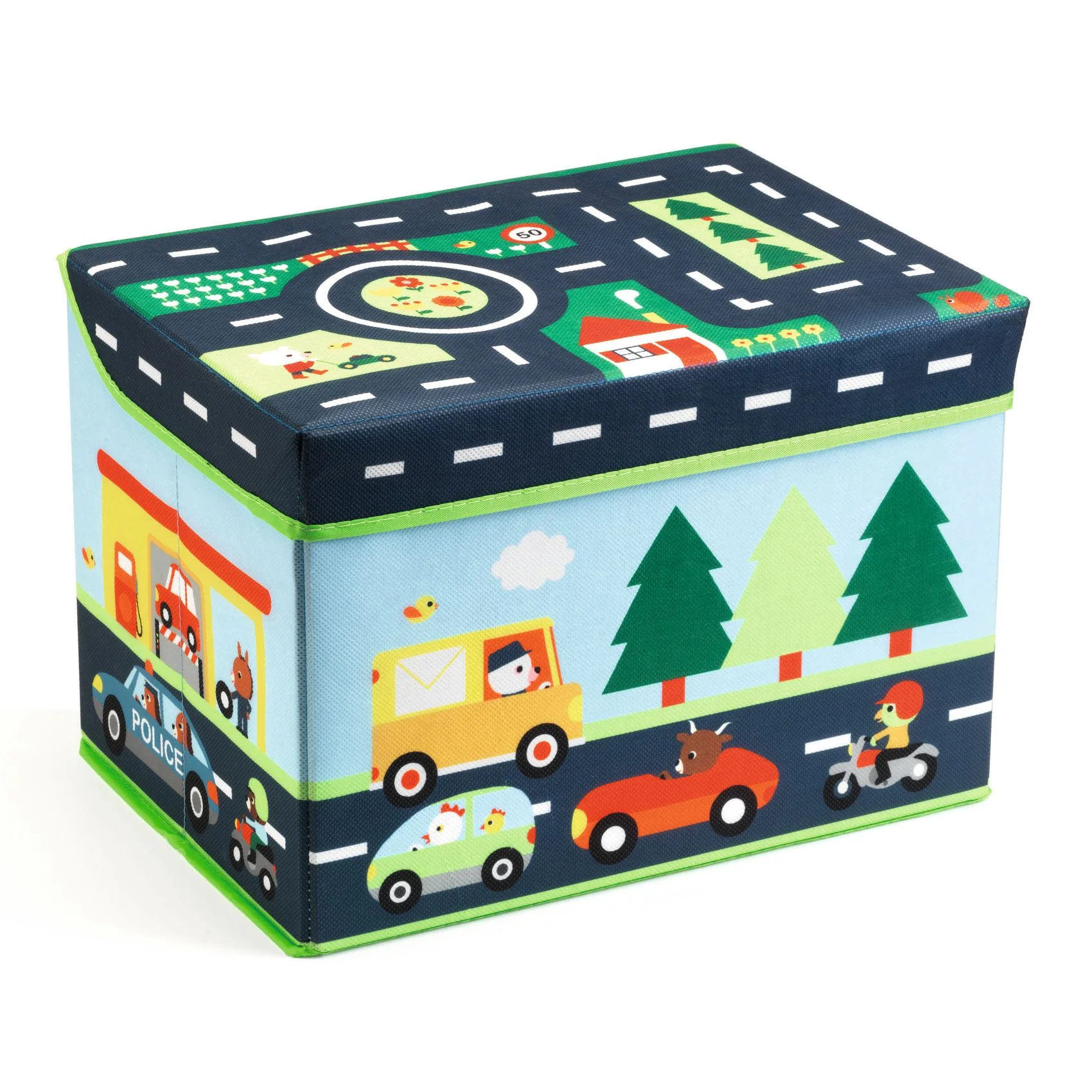 Djeco Seat Toy Box - Circuit - Image 2