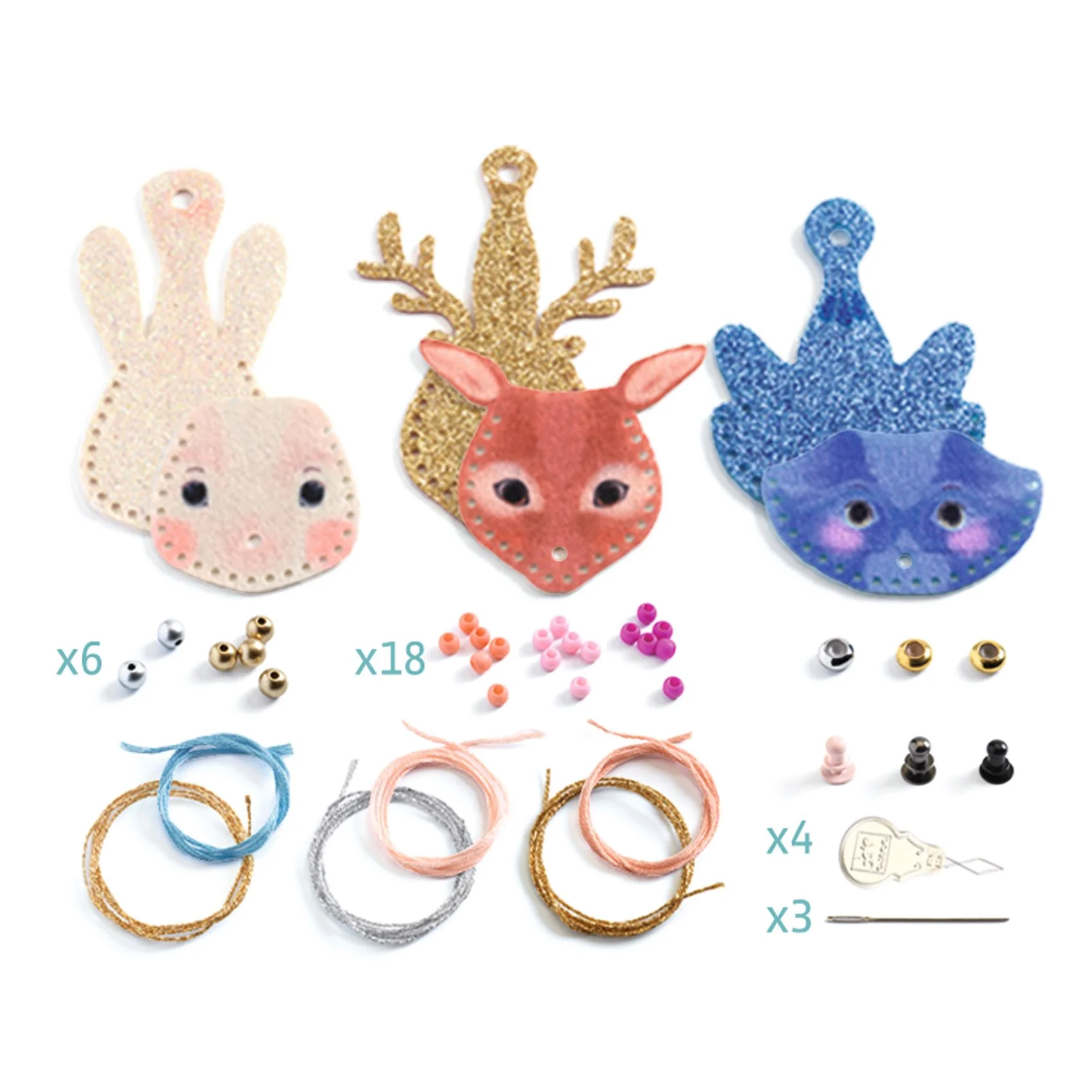 Djeco Secret Necklaces To Make - Craft Gifts For Girls 7yrs+ - Image 5
