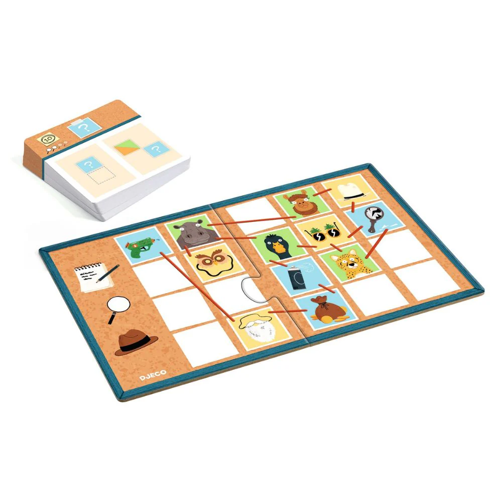 Djeco Sologic Detective Game - Gifts For 6 Year Olds+ - Image 2