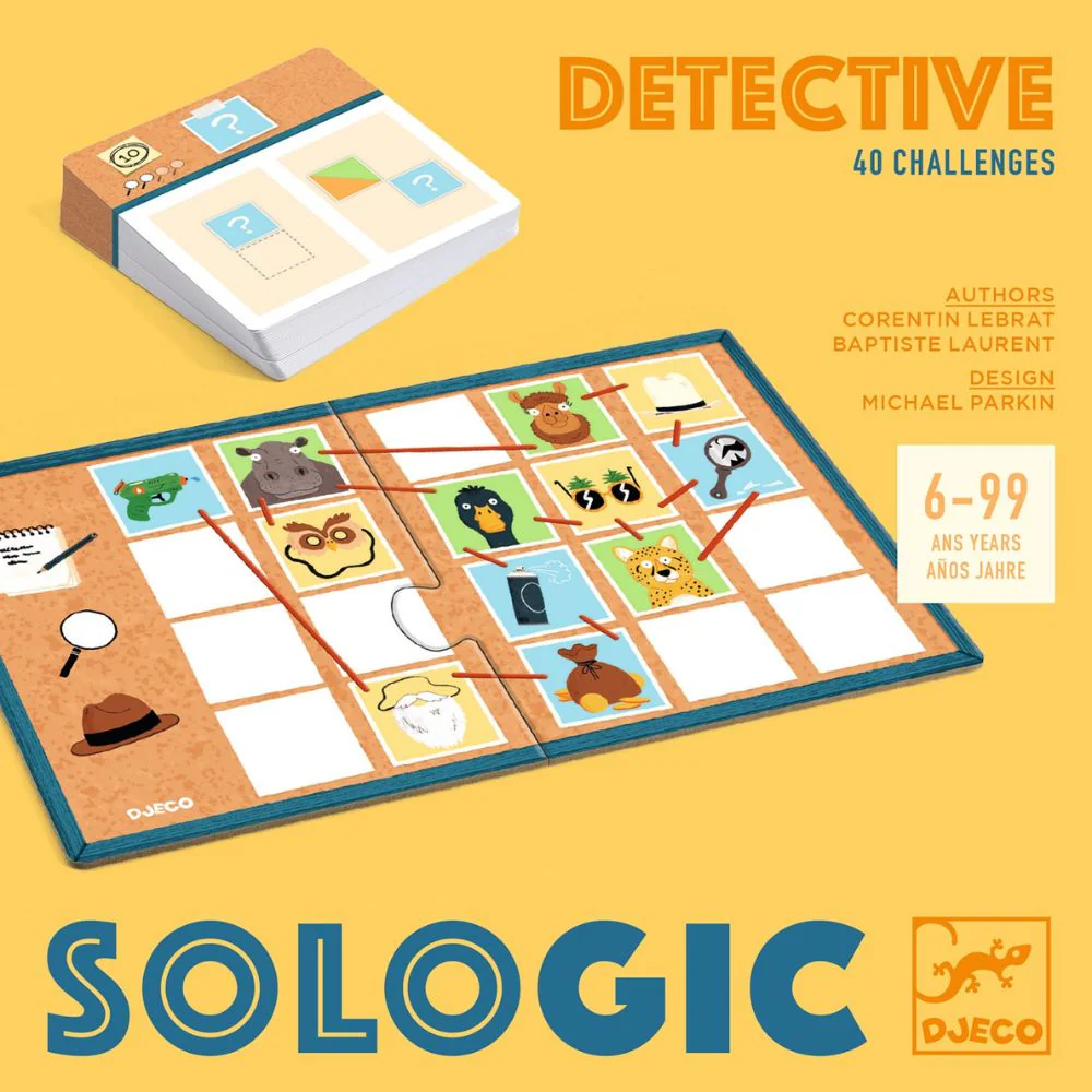 Djeco Sologic Detective Game - Gifts For 6 Year Olds+ - Image 4