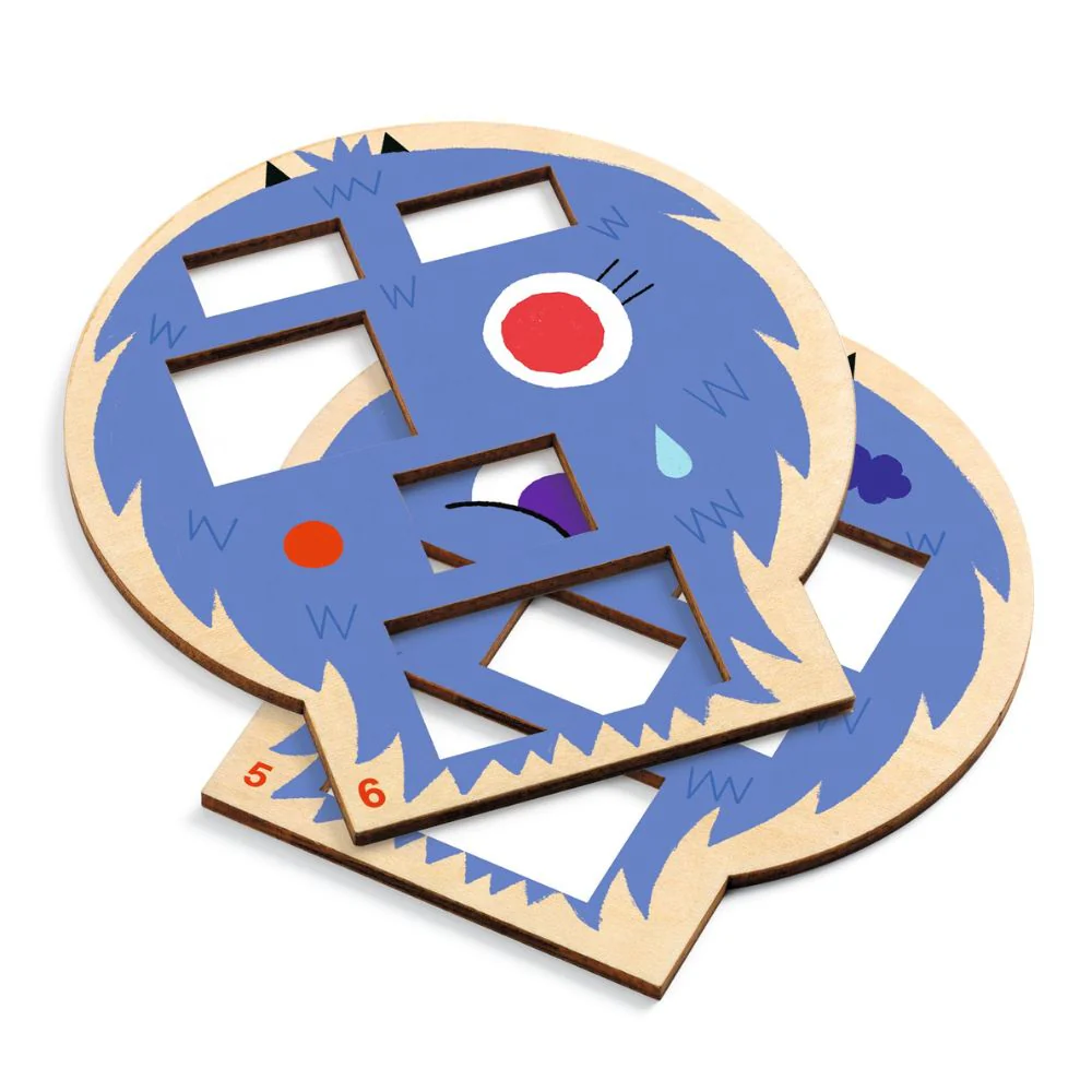 Djeco SoLogic Game - Crazy Faces - Image 3