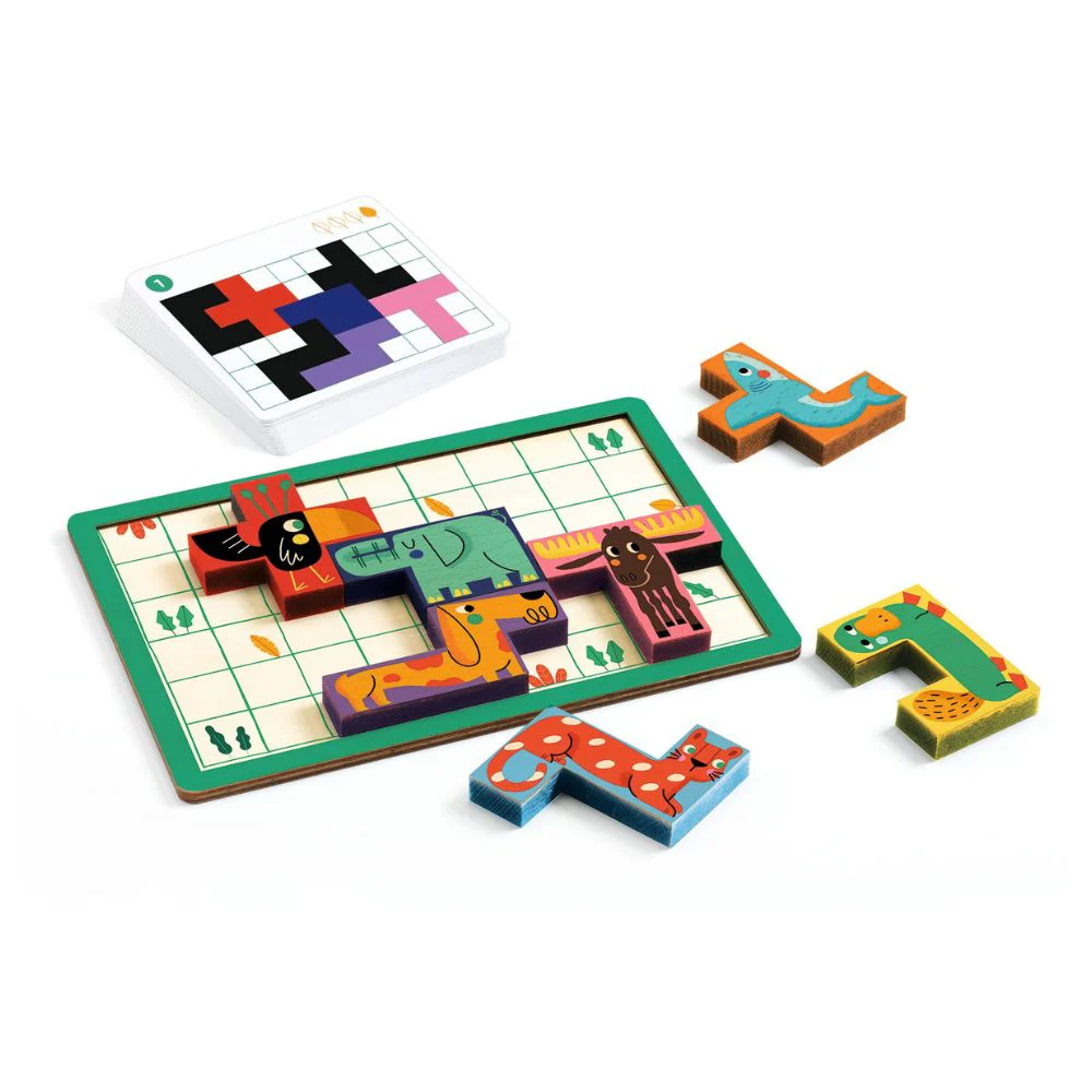Djeco SoLogic Pentanimo - Logical Game to Play Solo - Image 4