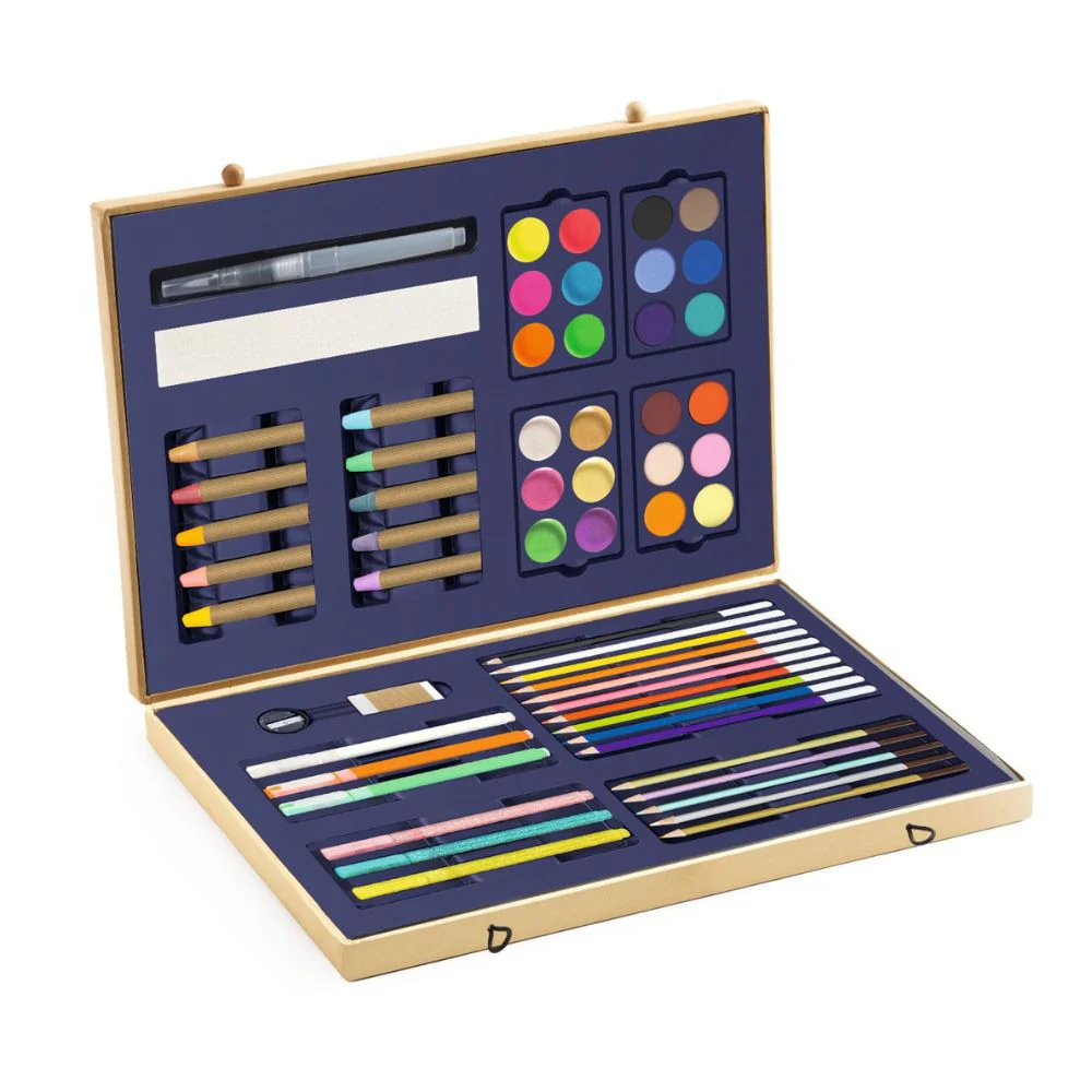 Djeco Sparkling Box Of Colours - Colouring Box - Image 4