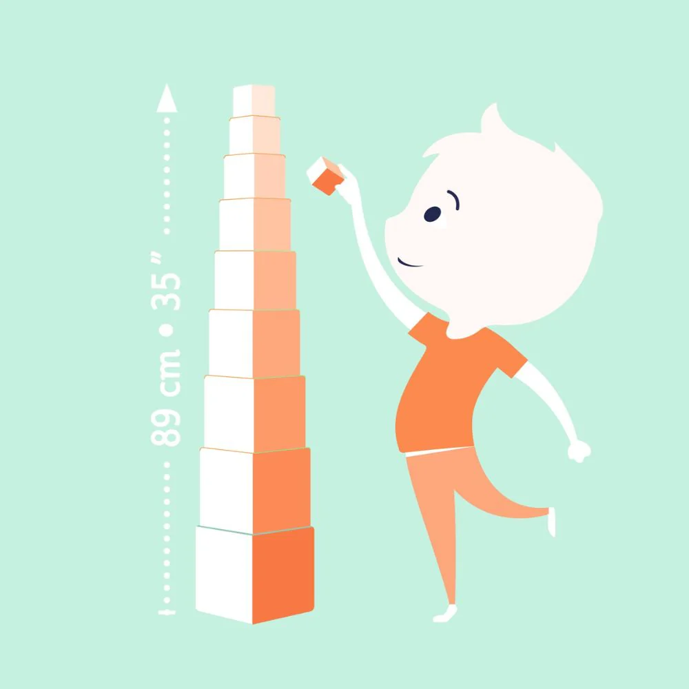 Djeco Stacking Blocks - Wild Animals - Image 3
