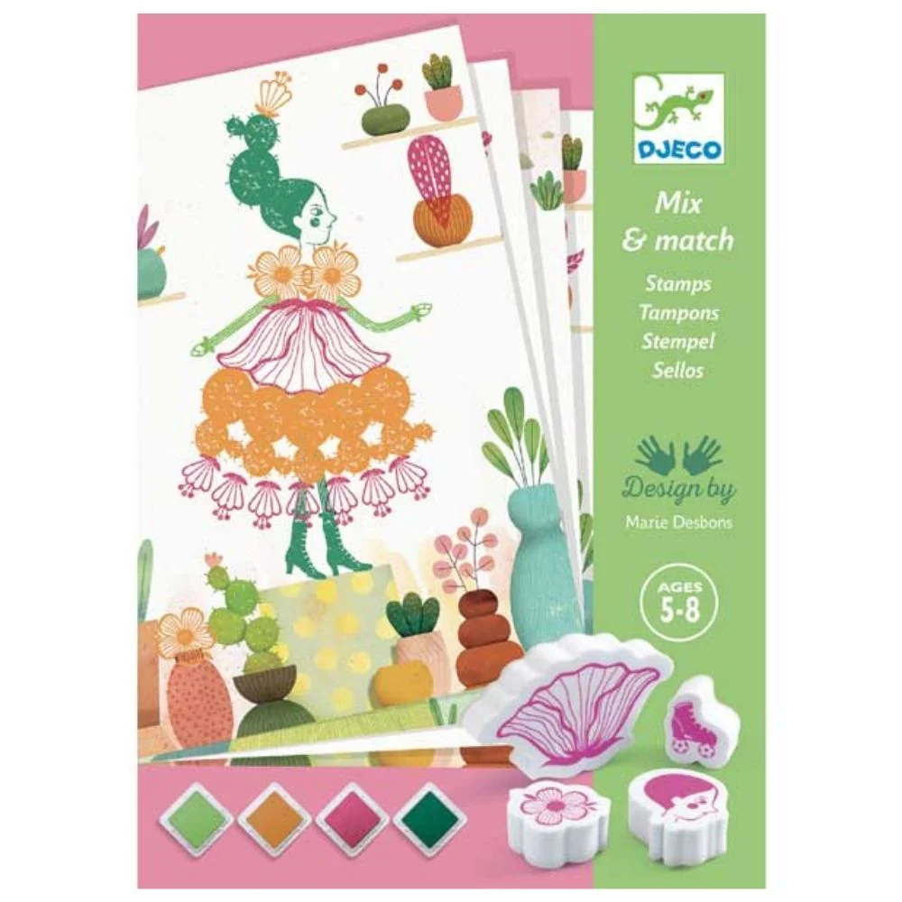 Djeco Stamps - Flower Girls - Image 2