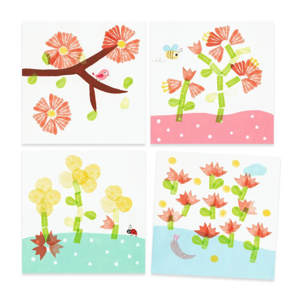 Djeco Flower Stamps - Image 2