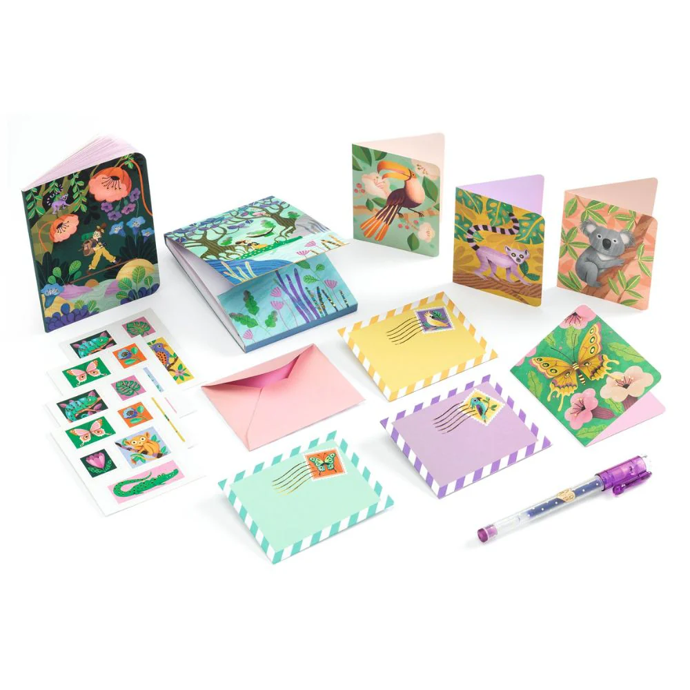 Djeco Stationery Case - Marie - Image 4