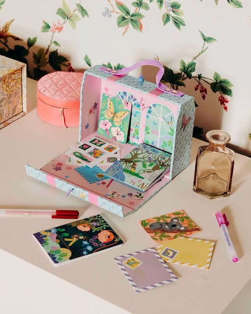 Djeco Stationery Case - Marie - Image 6