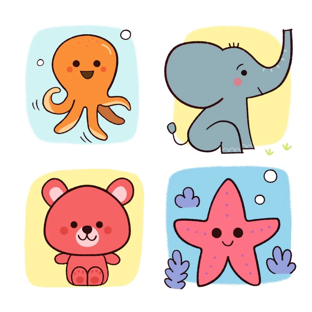 Djeco Step By Step Babies & Co - Learn To Draw Baby Animals - Image 3