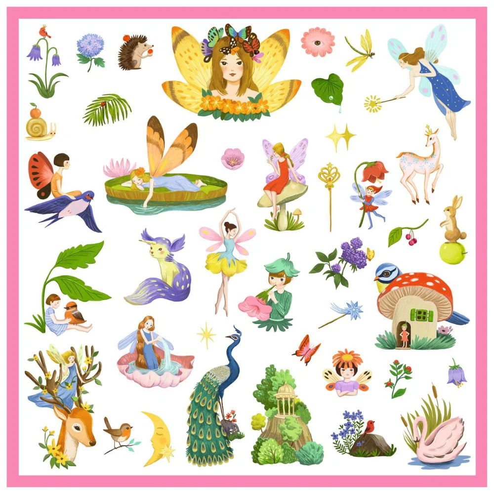 Djeco Stickers - Fantasy, 160 stickers - Image 2