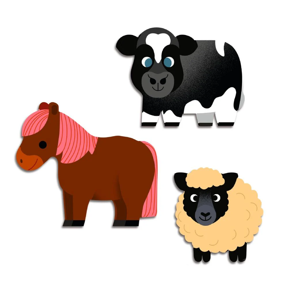 Djeco Stickers - Farm Animals - Image 2