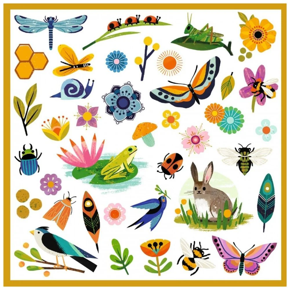 Djeco Stickers - Garden - Image 2