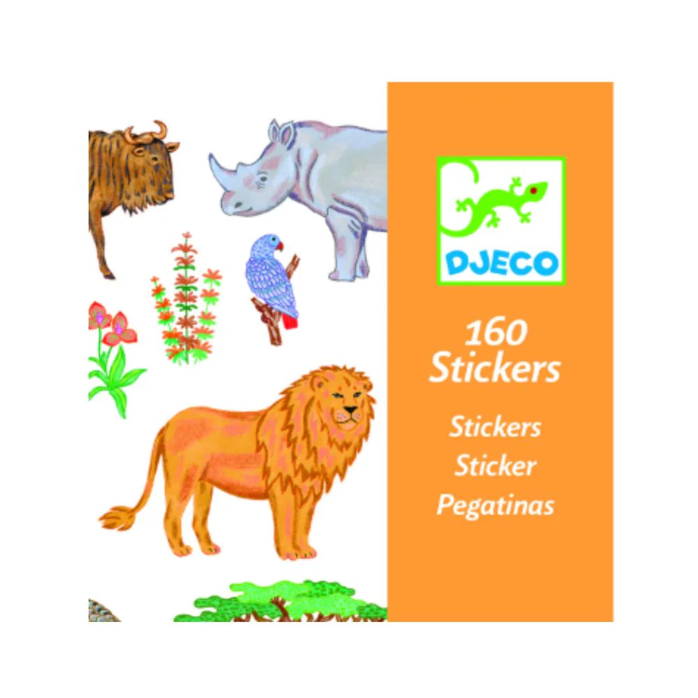 Djeco Stickers - Kenya, 160 stickers - Image 4