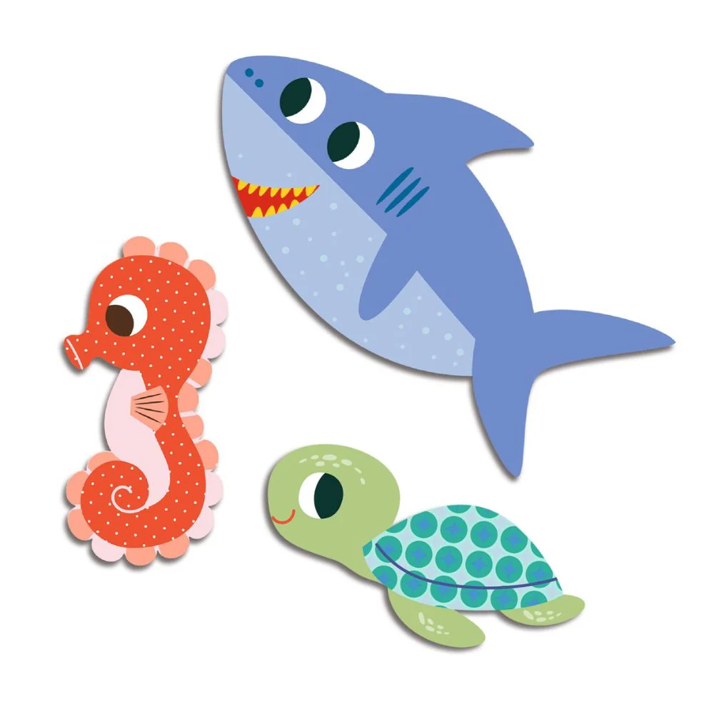 Djeco Stickers - Sea Animals - Image 2