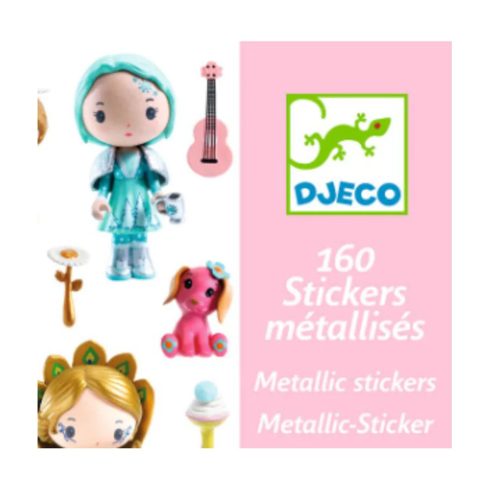 Djeco Stickers - The Little World of Tinyly, 160 Stickers - Image 4