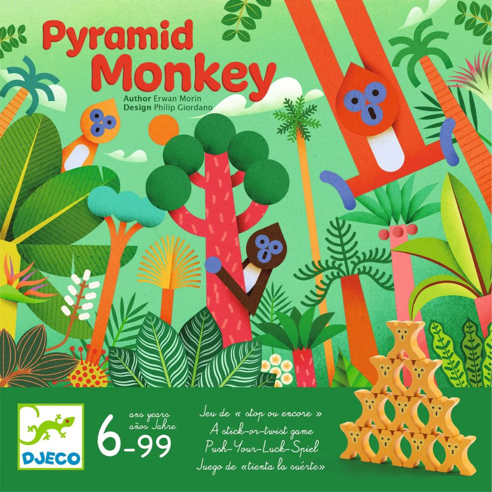 Djeco Strategy Games - Pyramid Monkey - Image 4