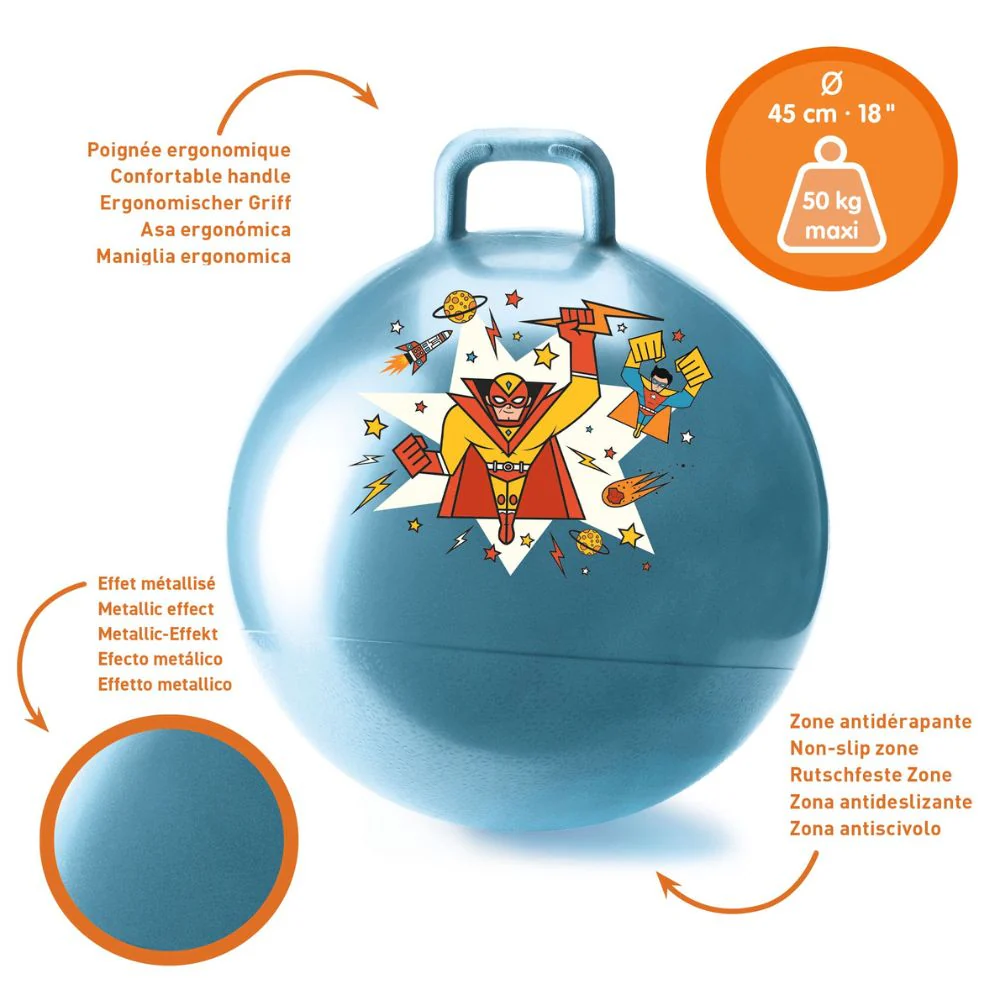 Kids Space Hopper - Super Heroes - Image 3