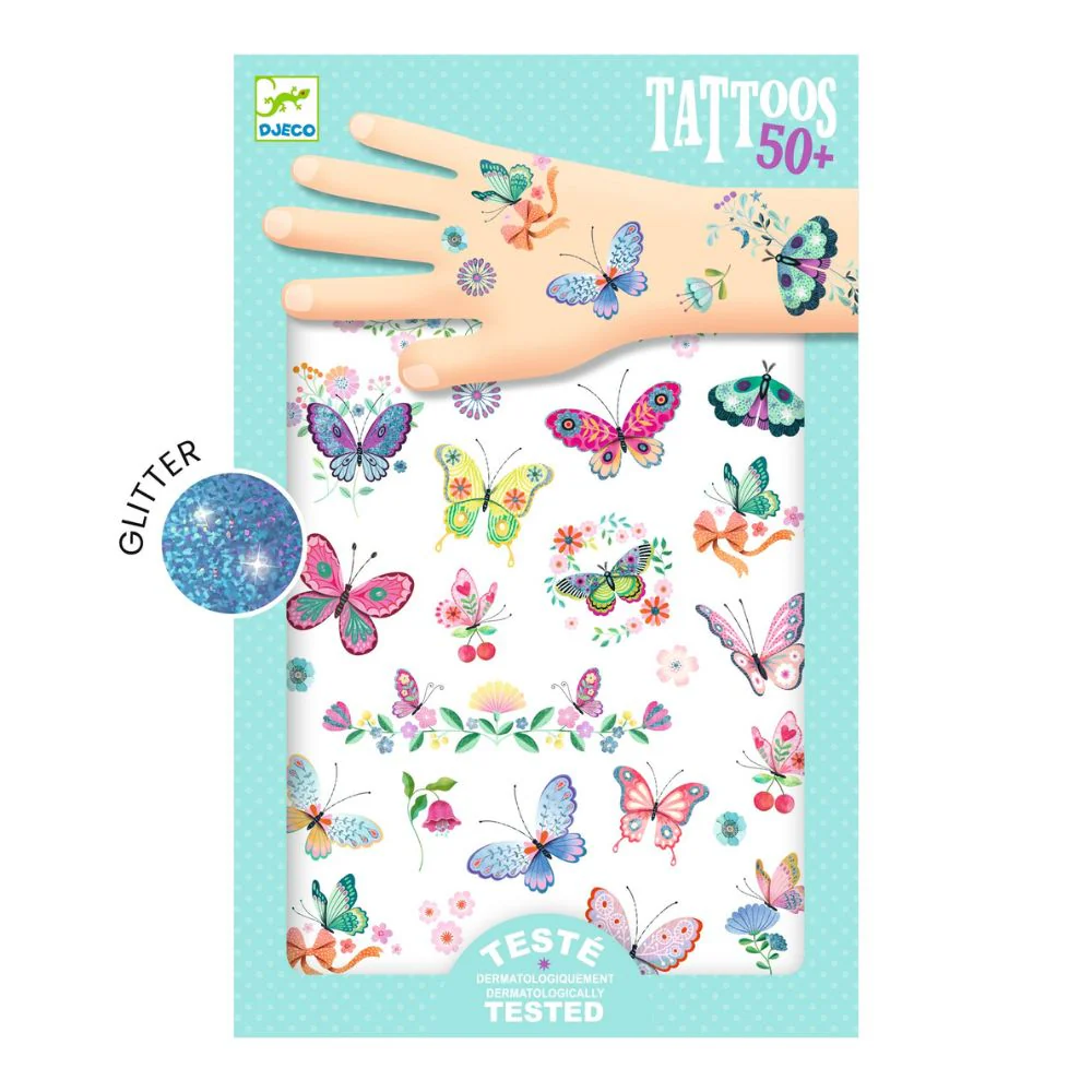 Djeco Tattoos - Dream Butterflies - Image 2