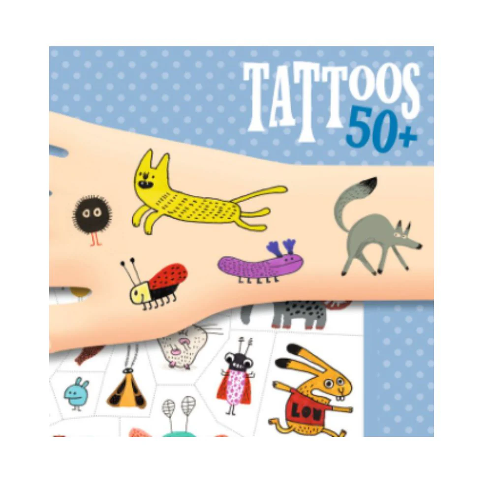 Djeco Tattoos - Little Critters Kids Tattoos - Image 4