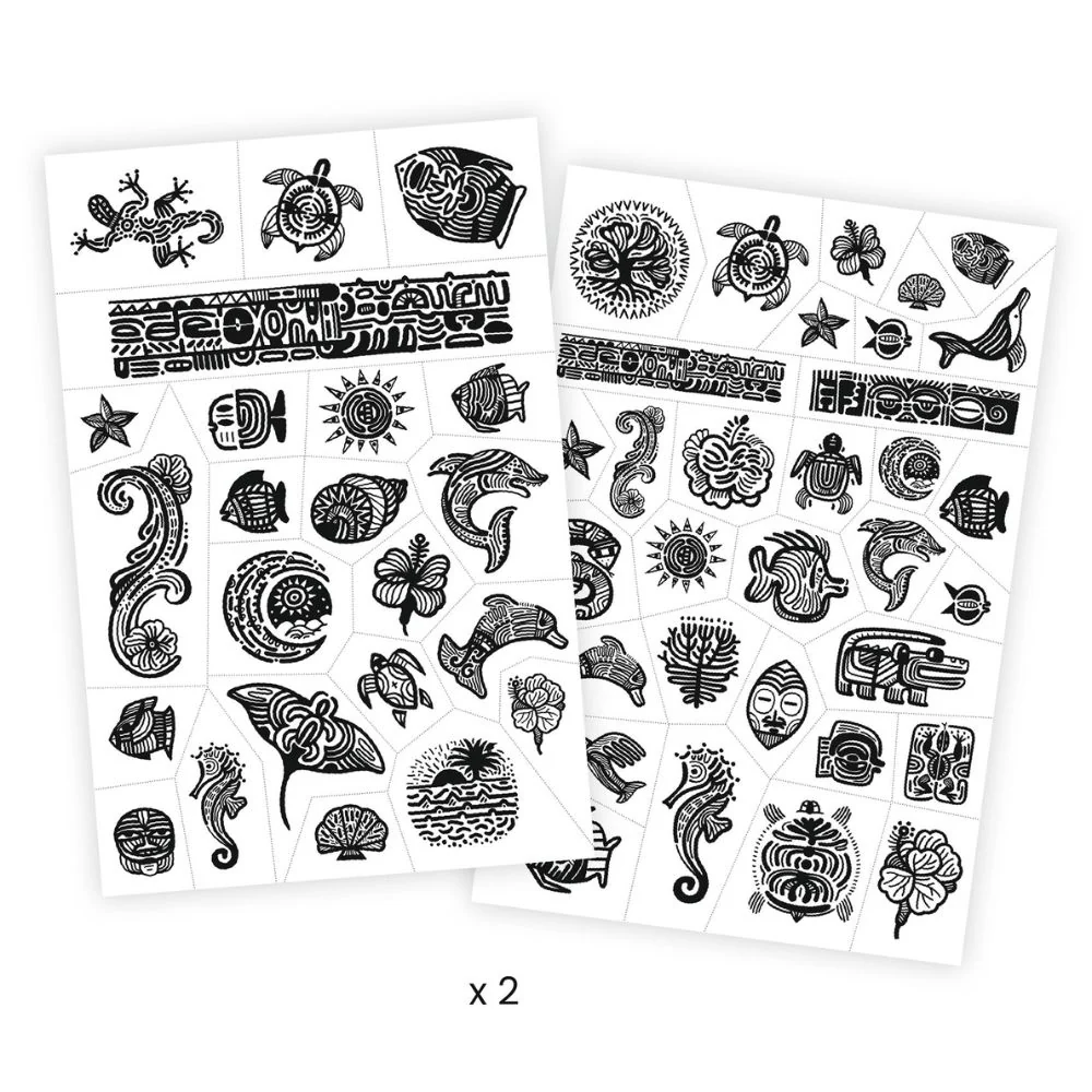 Djeco Tattoos Polynesia - Image 2